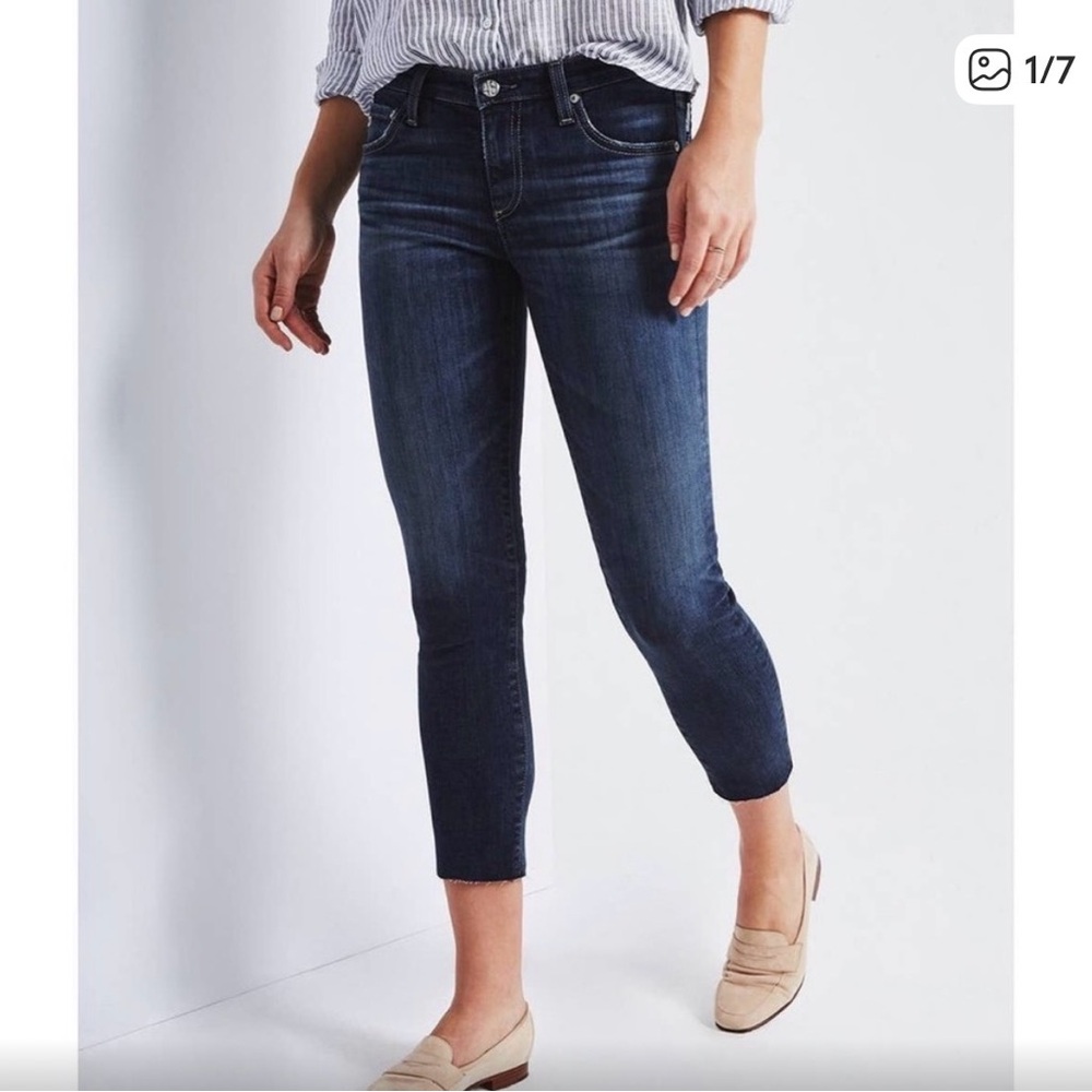 ag adriano goldschmied | the stilt cigarette crop skinny jean